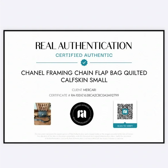 *SOLD* Chanel Framing Chain Flap Bag Quilted Calfskin Small - Picture 2 of 15